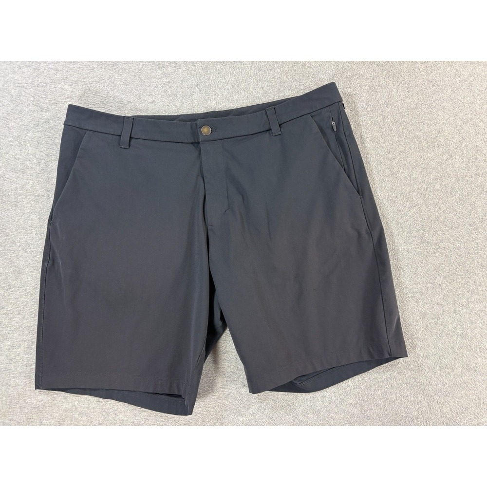 Lululemon Performance TECH Chino Shorts (Men's 36) Gray‎ - 9"